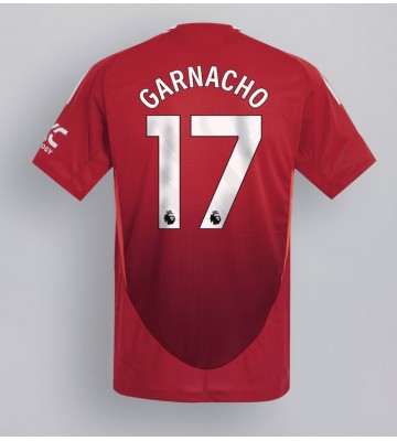 Manchester United Alejandro Garnacho #17 Hemmatröja 2024-25 Kortärmad